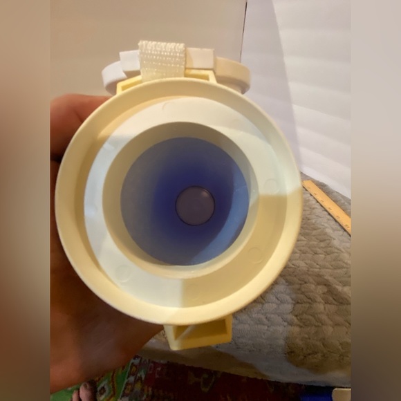 VINTAGE Cool Baby Tube Cooler Insulated Sling CAN CARRIER Hard Plastic w/Clip - Picture 8 of 8